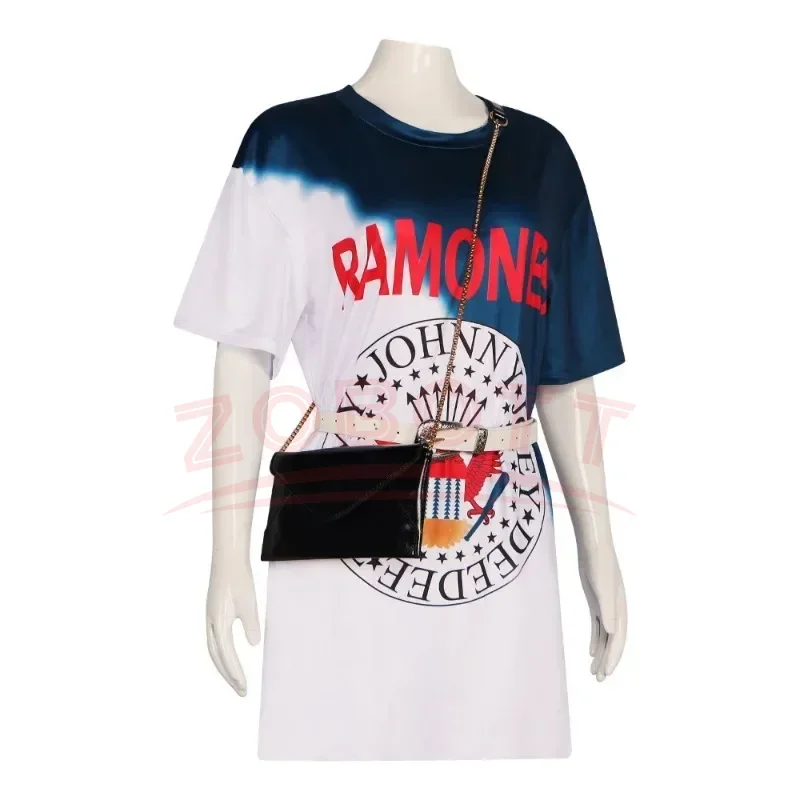 فيلم خطأك خطأتي تأثيري Culpa ميا فستان الكتابة على الجدران تي شيرت طويل حقيبة بحزام كرنفال حفلة المرأة الجدة زي غير رسمي #4