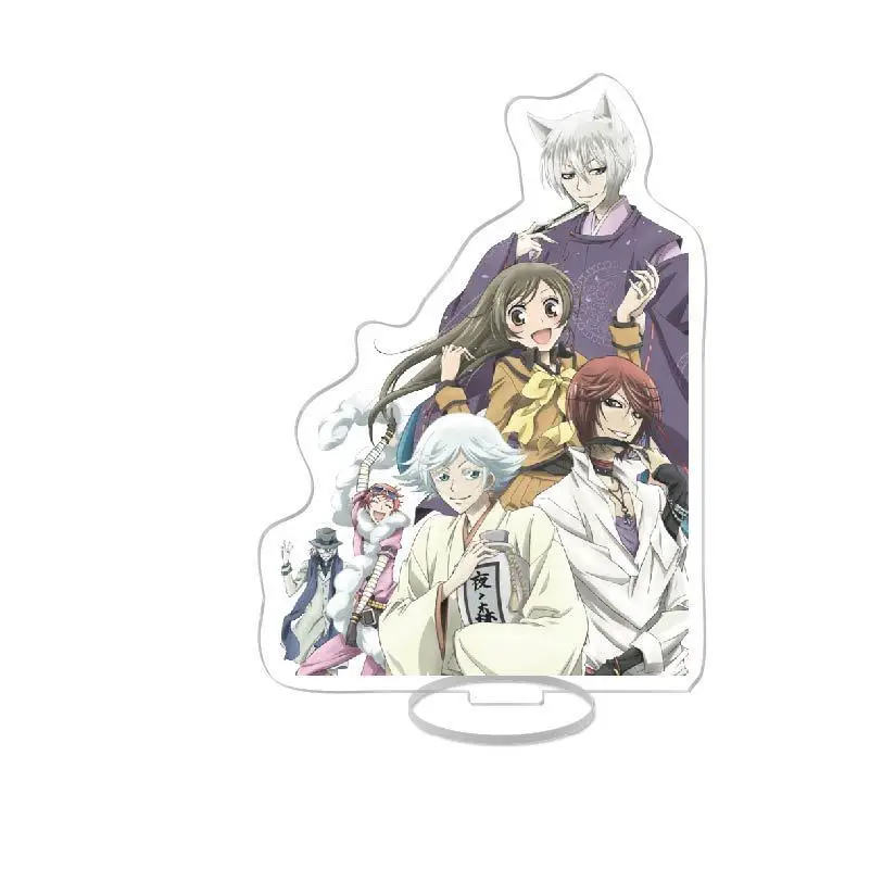 Classic Kamisama Kiss Kamisama Love Keychain Cute Tomoe Kurama Mi Zu Ki Anime Figures Acrylic Key Chain Gift for Wholesale