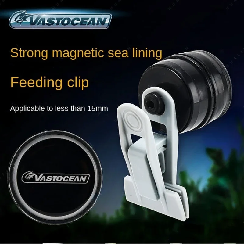 Veggie-Mag Feeding Clip Aquarium Fish Tank Strong Magnetic Seaweed Vegetable Clip