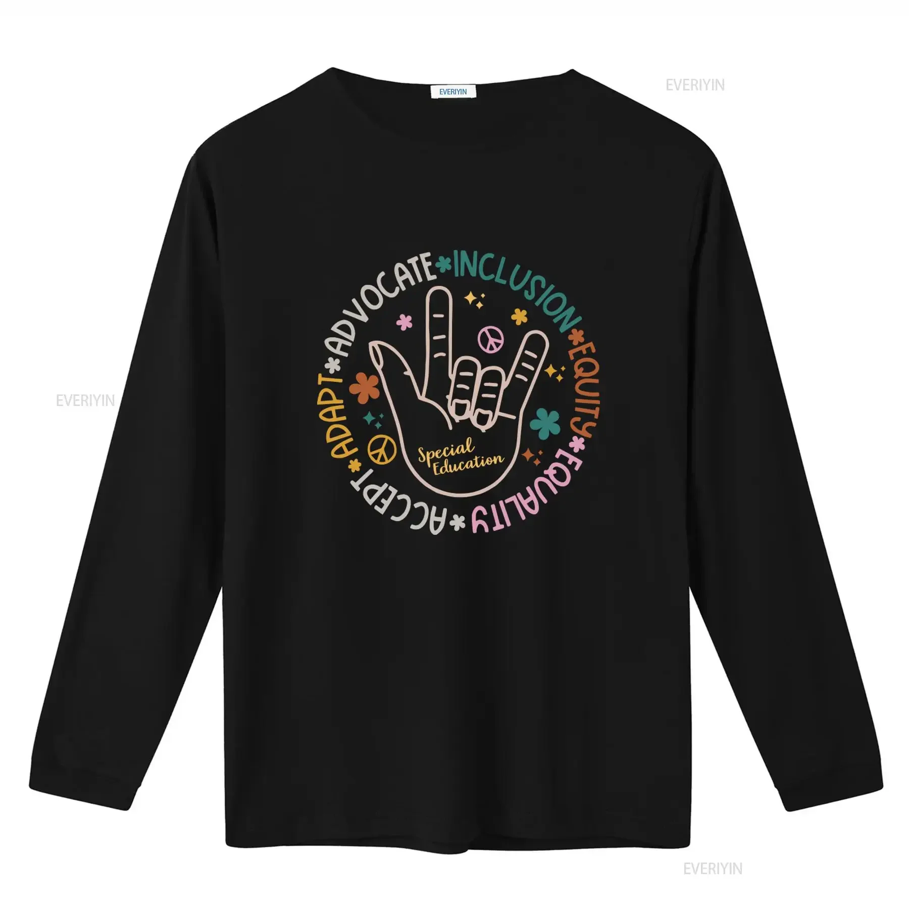 Inclusion Matters T Shirt Special Education Neurodiversity Sped Teacher SLP  vintage Washed Comfortable homme