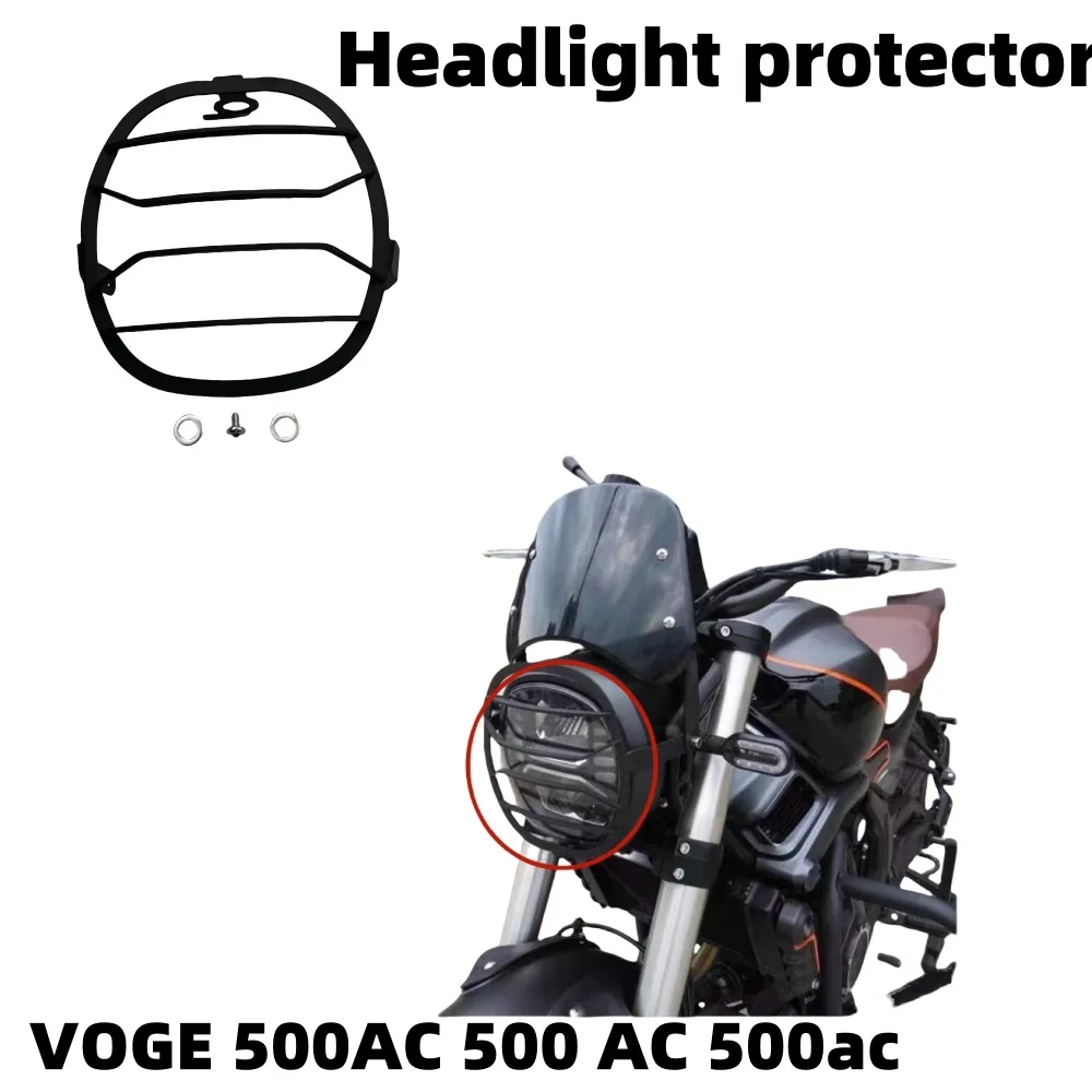 

Grille de protection en aluminium CNC pour moto, accessoires de lumière de sauna, housse de protection pour VOGE 500AC 500 AC 50