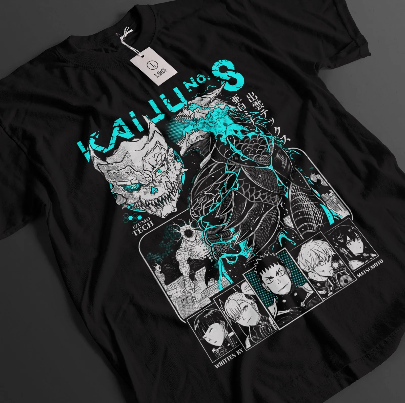 Kaiju N 8 Shirt Kafka Tshirt Mina Ashiro T-Shirt Reno Kikoru Top Isao Anime Tee