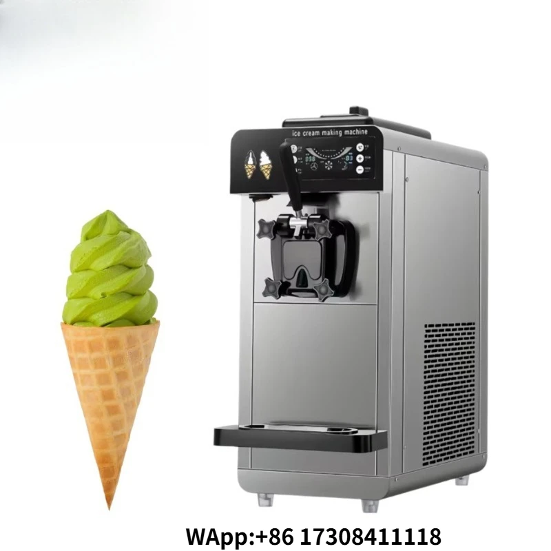 BLG 3-flavor soft ice cream machine, dual compressor design, with fresh-keeping and inflating functions