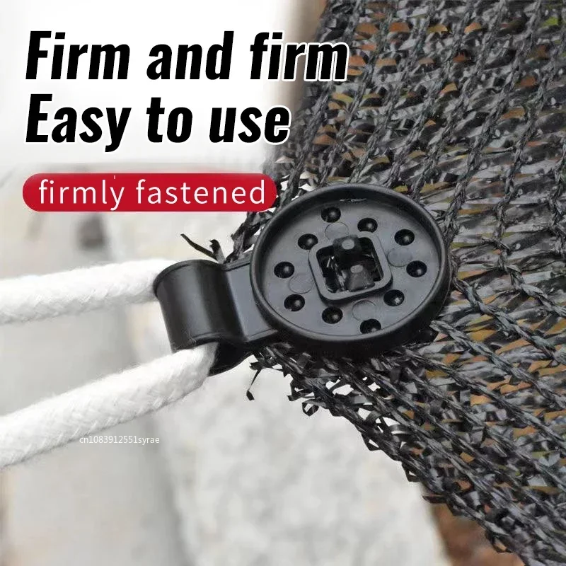 5/10/100pcs Heavy Duty Lock Grip Plastic Clips Greenhouse Shade Cloth Fix Clamp Tarp Clips Fence Fabric Clips for Garden Netting