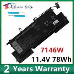 NEW Laptop Battery For Dell Latitude 7400 2-IN-1 9410 Series Latitude E7260 E7270 C76H7 G8F6M NF2MW 8RTVG DJ5GG