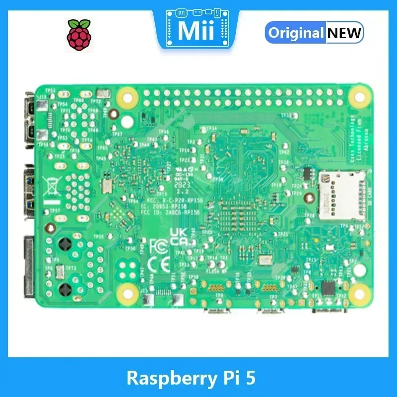 Imagem -03 - Raspberry pi 2gb 4gb 8gb Braço de Ram Cortex-a76 Linux Novo Rpi Placa Demônio