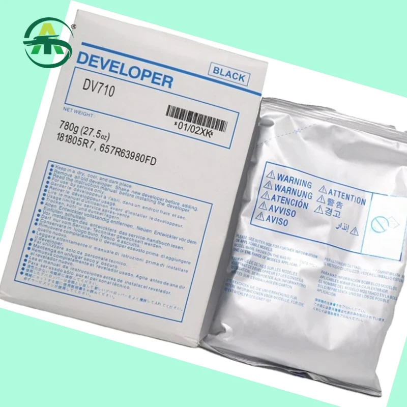

1PC BK780g DV710 Developer Powder for Minolta Bizhub C600 750 600 601 751Compatible Copier Spare Parts