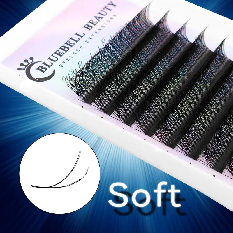 Bluebell YY Lashes Bunches Eyelashes Split Tips Lash Wholesale Vendor Extensions Brazilian Volume Cashmere Faux Mink YY Cílios