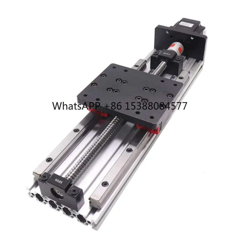 

Linear Guides Sliding Table 100-900MM Linear Module Ball Screw SFU1204 SFU1210 HGH15 HIWIN 2.8A NEMA23 57*56mm Stepper Motor
