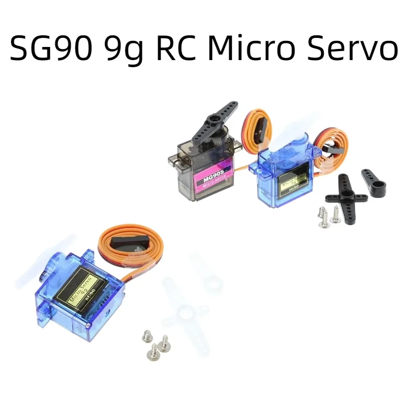 MG90S 9g Micro Servo Metal Gear High Torque Digital Servo for RC Helicopter Airplane Car Boat Robot Arduino