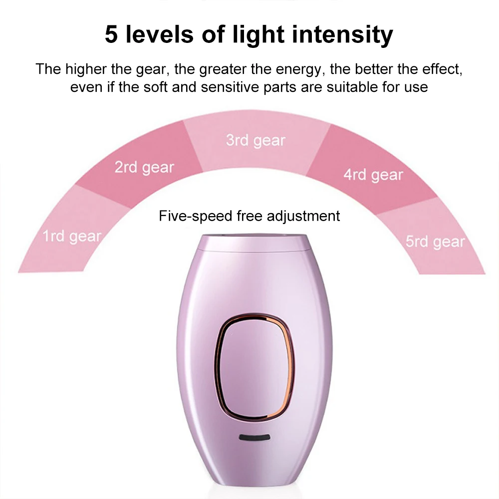جديد الجسم بيكيني IPL 500,000 فلاش Depilator نبضات آلة لنزع الشعر بالليزر الدائم غير مؤلم للنساء إزالة الشعر أجهزة الاستخدام المنزلي #4