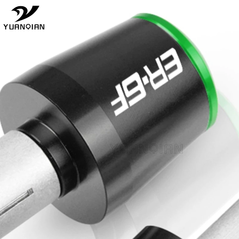 

For KAWASAKI ER6F ER6 F ER6N E R6N 2009-2016 2010 2011 2012 7/8" 22MM Motorcycle Hand Bar Ends Slider Handle Bar End Grips Cap