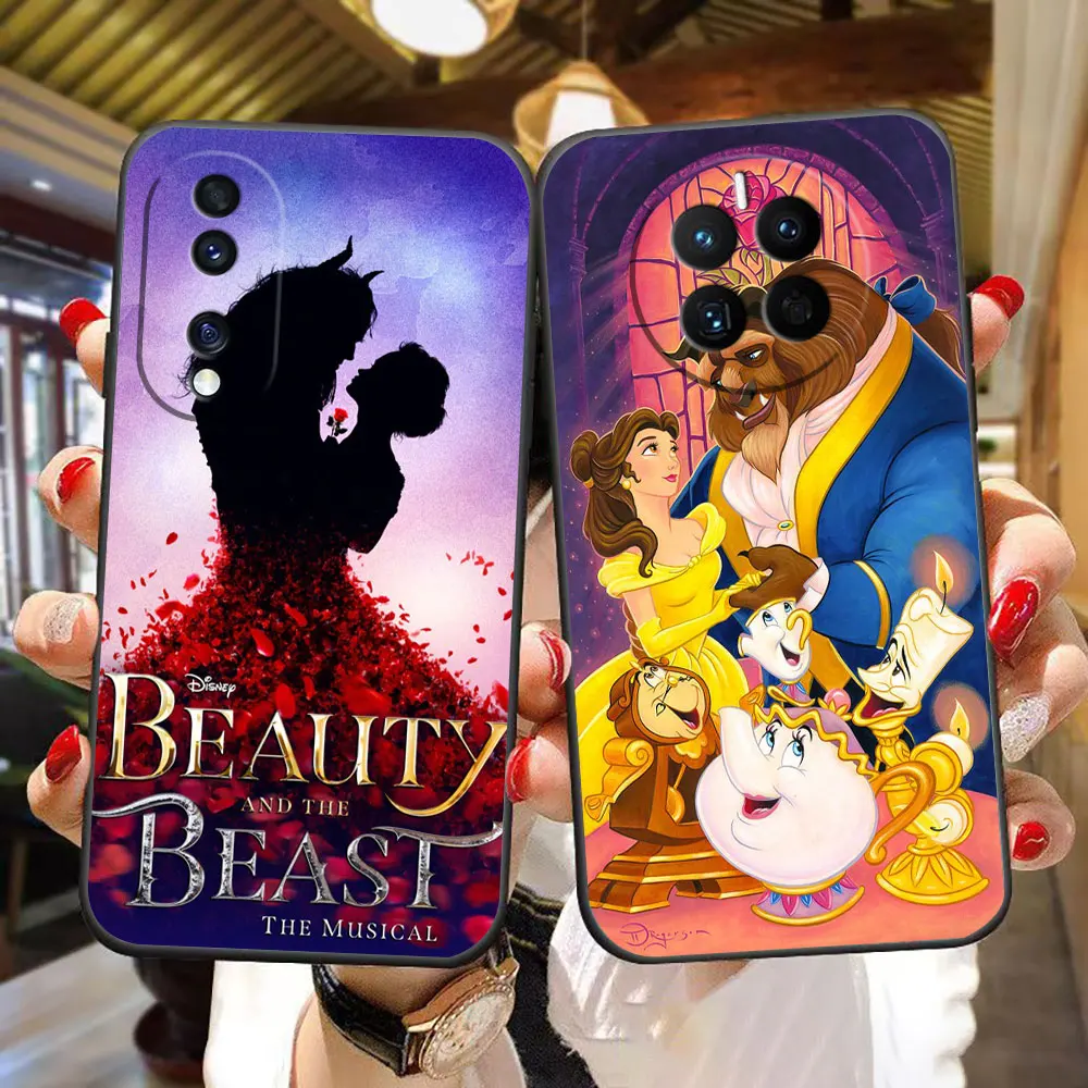 

Disney Beauty And The Beast Phone Case For HUAWEI P30 P20 Y9 Y7 Y6P NOVA 9 8I 7I 3I 2 2I SE HONOR 90 20 X9A X8 X7 X7A 9X 8X Case