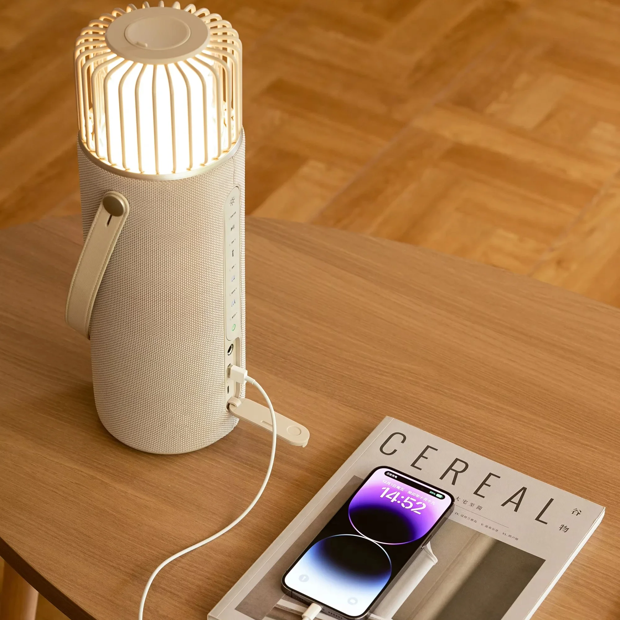 

Professional Karaoke Speaker For Singing Experience Outdoor Camping Home 8000mAh Power Bank Plastic Cabinet AUX