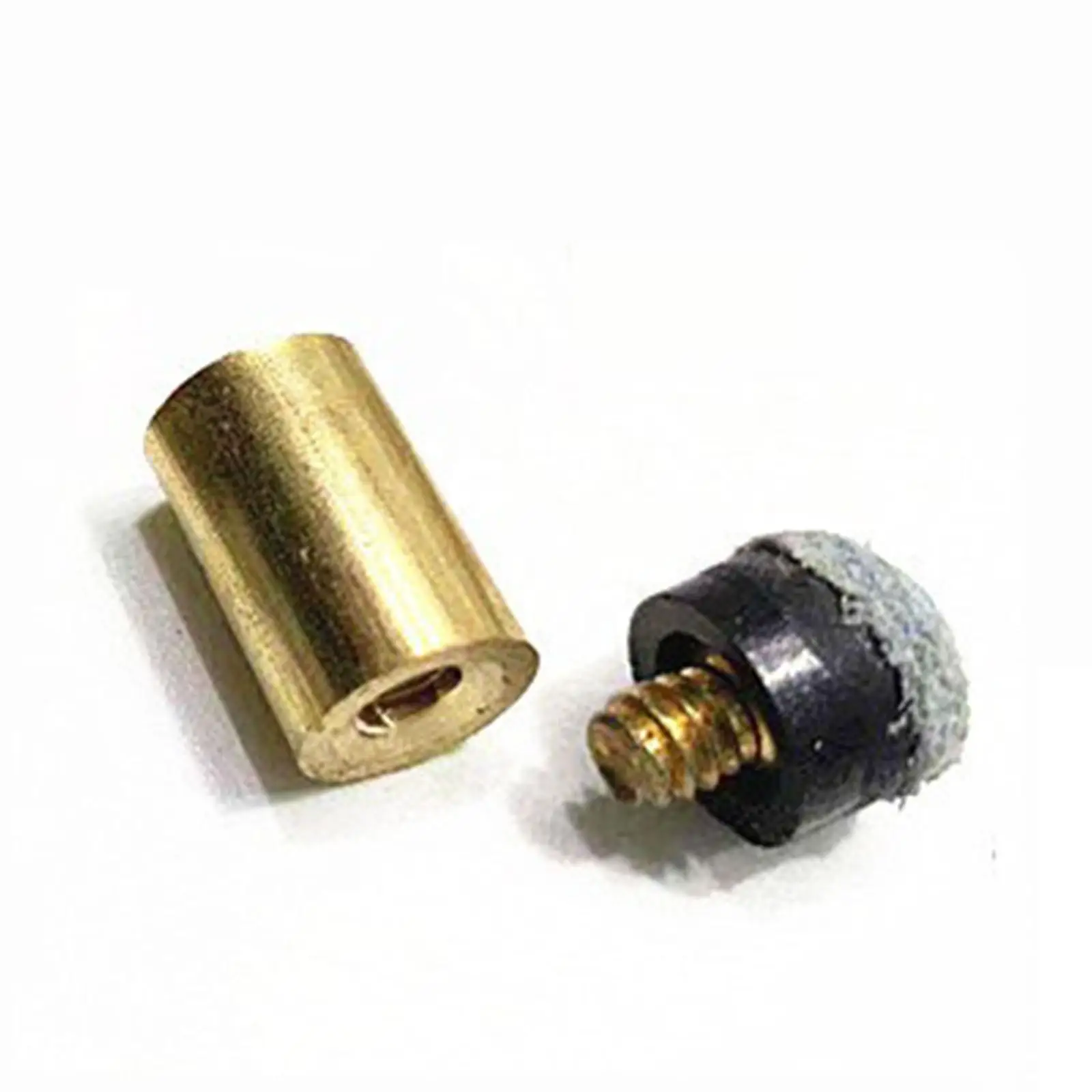 

Multicolor Snooker Cue Tip Portable Copper Leather Billiard Cue Parts for Professional Pool Game