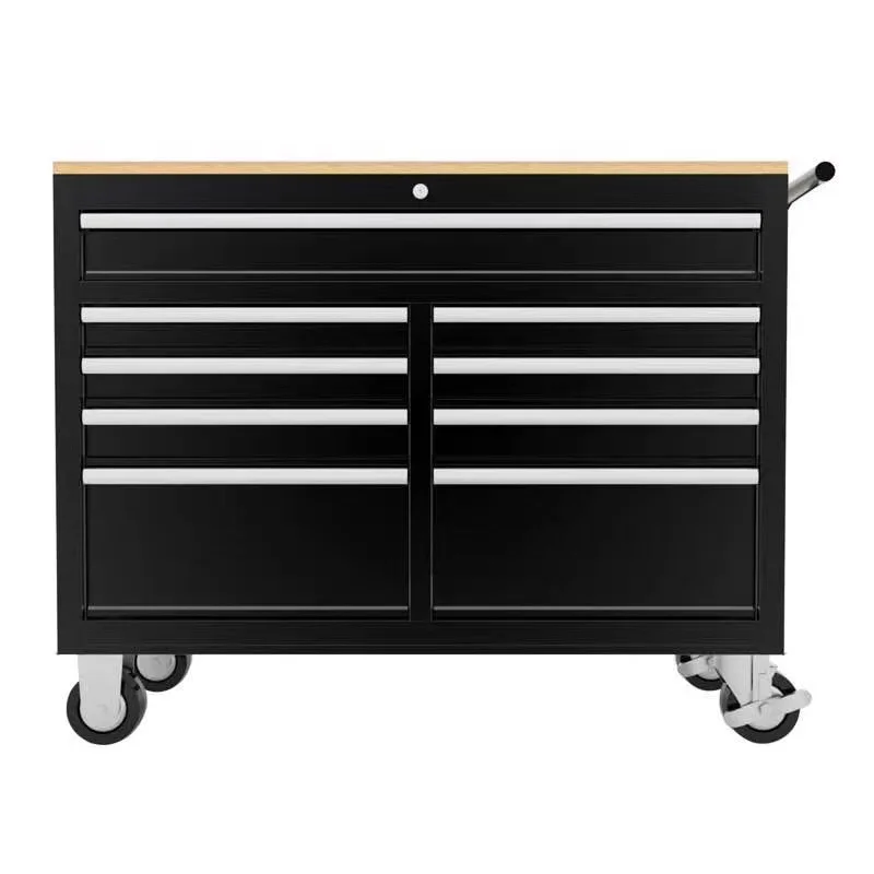 

Steel Garage Tool Cart Rolling Trolley Metal Tool Drawer Cabinet Storage Tool Box With Drawers