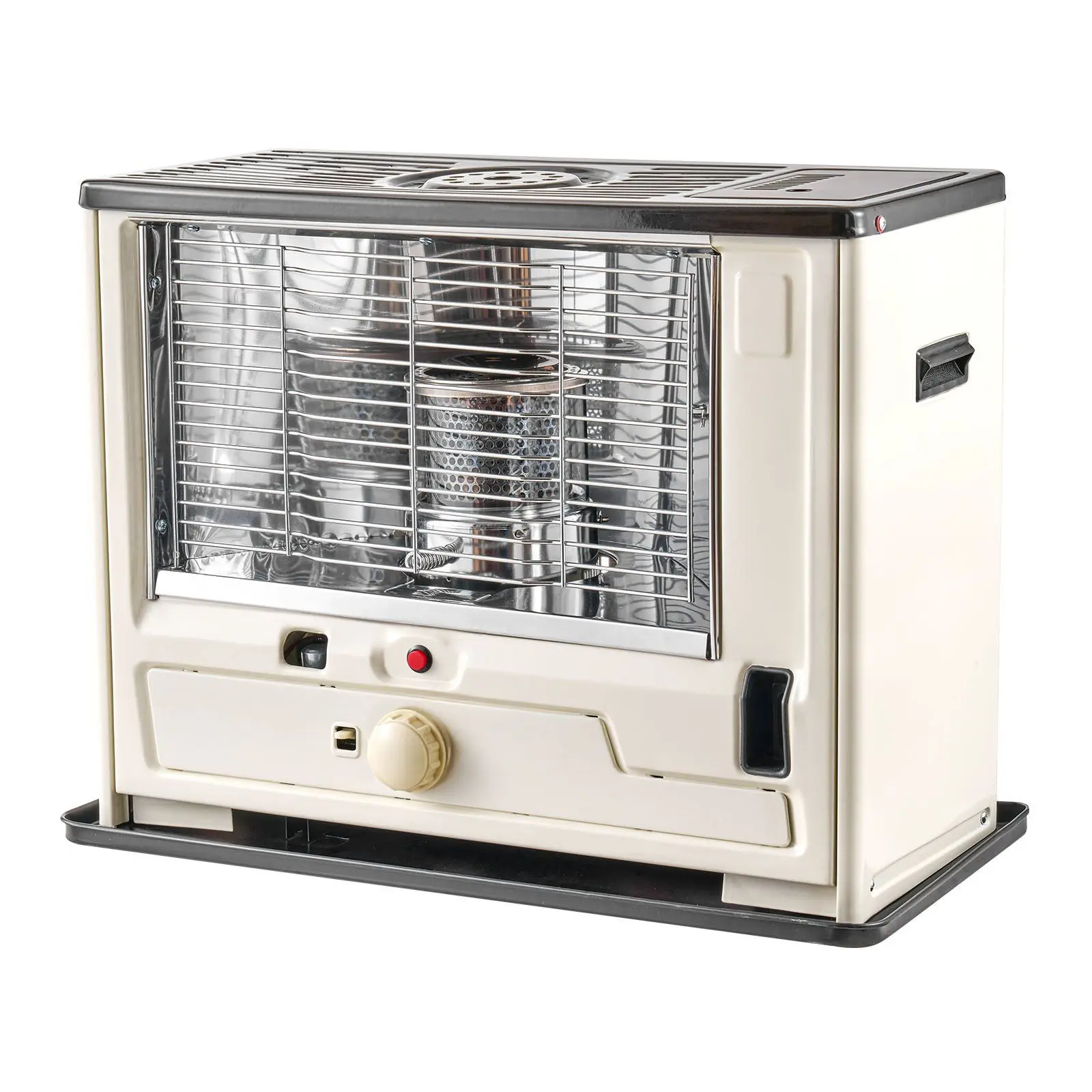 10000 BTU kerosineverwarmer voor binnen en buiten Draagbare geforceerde luchtverwarmer met automatische uitschakeling en omvalbeveiliging voor garagecamping