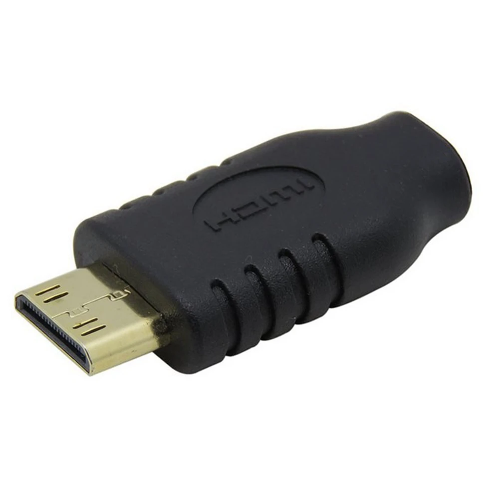 SLR camera flat panel micro HDMI female to mini HDMI male to female connector high-definition interface conversion