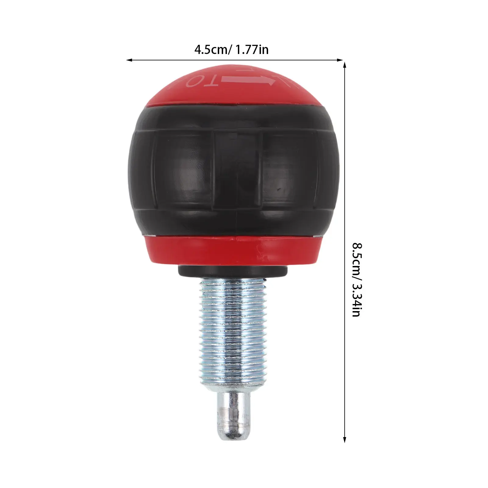Fitness Equipment Part Exercise Bike Knob 16mmx26mm Spring Pull Pin Quick Release Knob for Seat Handle Adjustment Gym Equipment