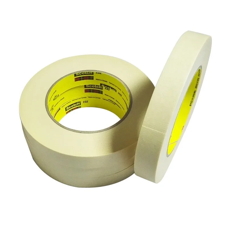 232 High Performance Masking Tape for Medium Temperature Paint Bake Operations Dropshipping