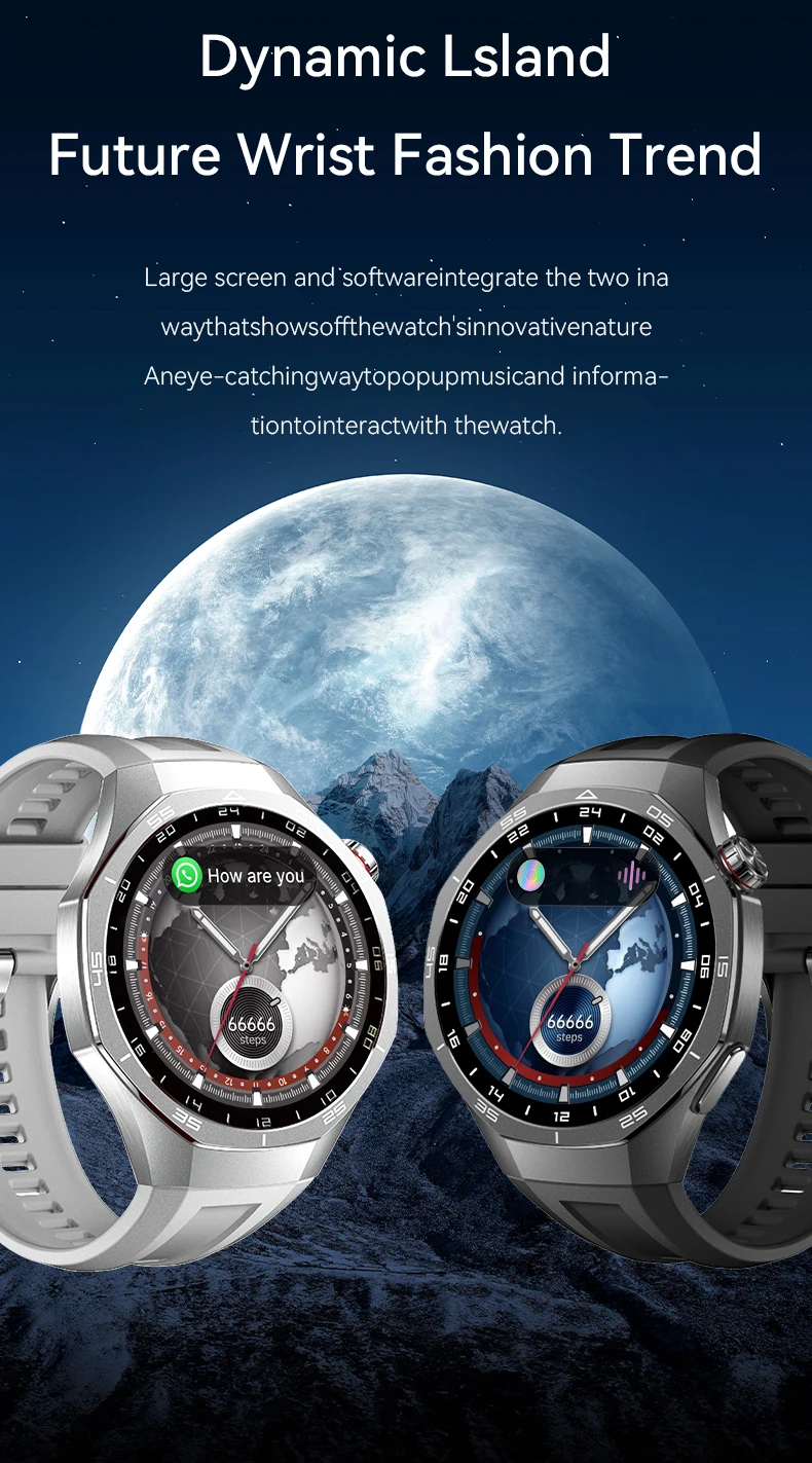 IYTSFT 2026 New Smart Watch 1.52" HD Game Dial Wireless Charging Bluetooth Call Heart Rate Monitor Fitness Tracker Sports Gift