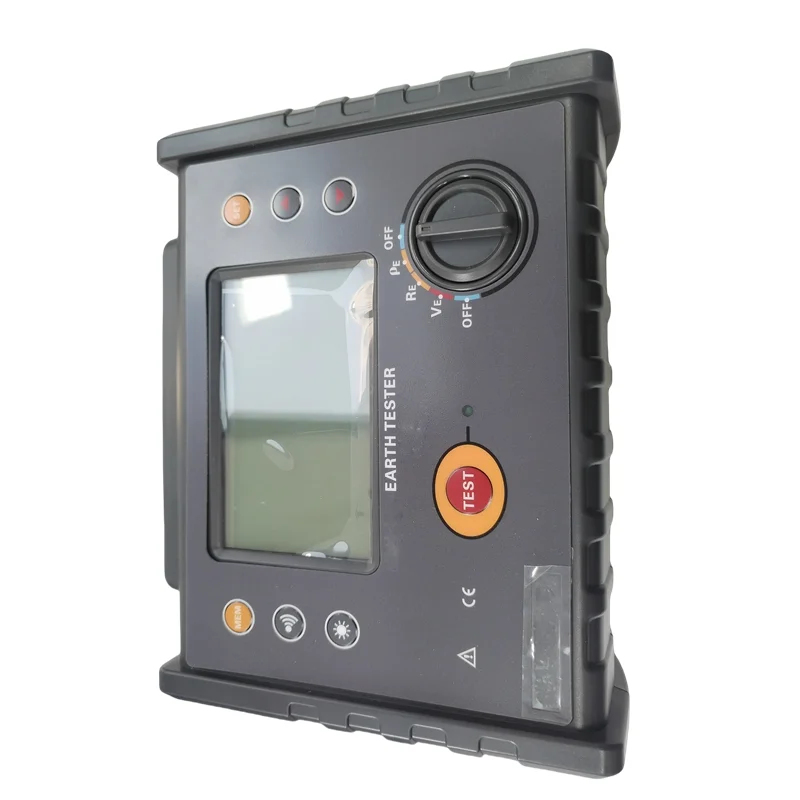 High Precision 2/3/4-Wire Soil Resistivity & Ground Resistance Tester with Digital Earth Clamp 1 Year Warranty