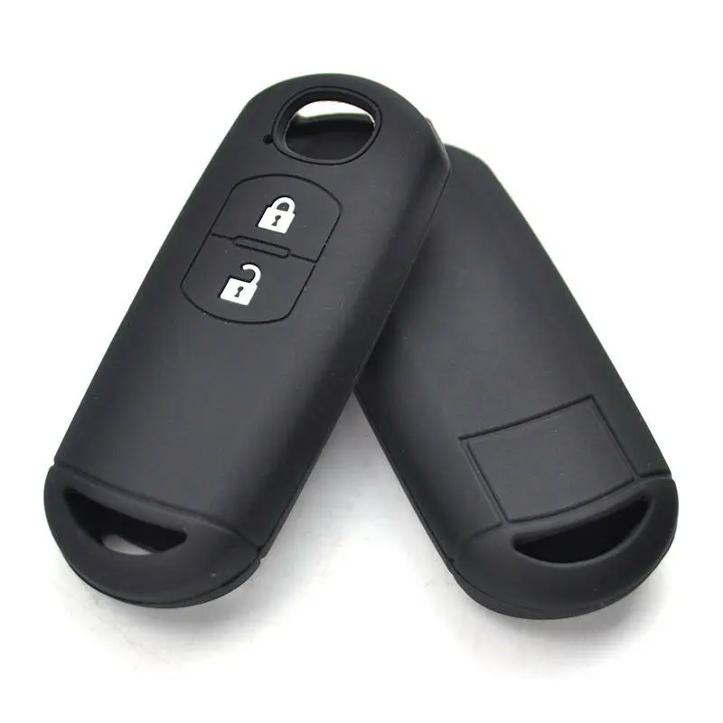 Silicone Key Case Fob For Mazda CX-5 /CX5 Atenza CX-7 CX-9 MX5 Keyless Remote Key Cover Shell Skin Holder 2 Button Protector