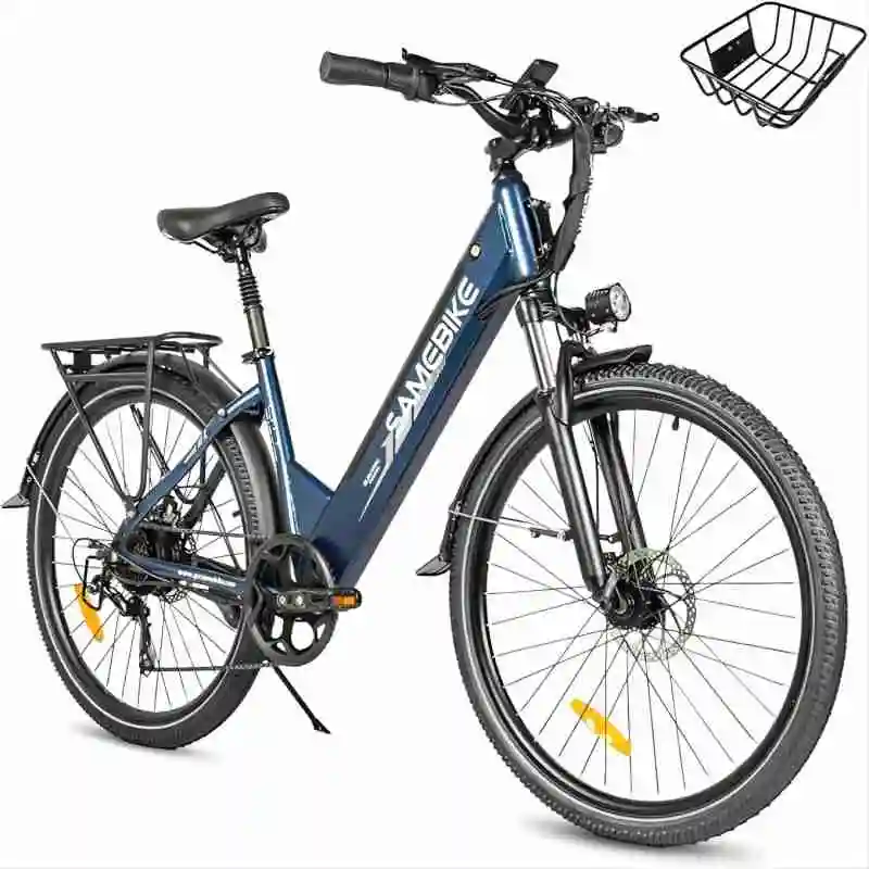 

Electric Bike 27.5" Removable Battery 36V 15Ah, Colorful LCD Display E-Bike for Adult Commuting