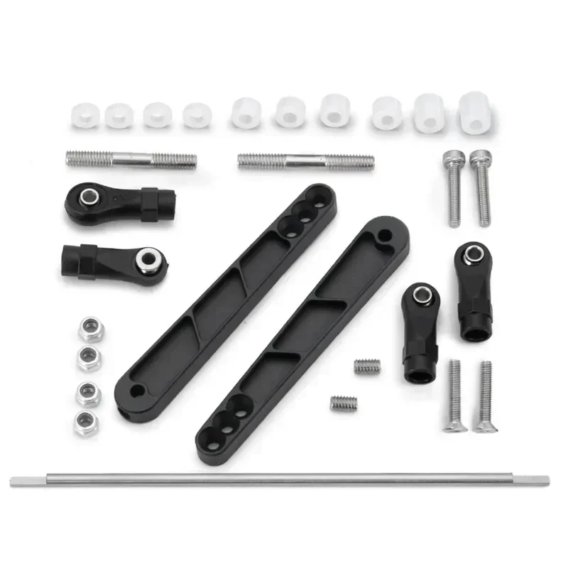 Metalen Achter Anti-Sway Bar Swaybar Sway Bar Set voor AXIALE RR10 Bommenwerper RC Auto 1/10 RC Crawler auto Upgrade Onderdelen Accessoires