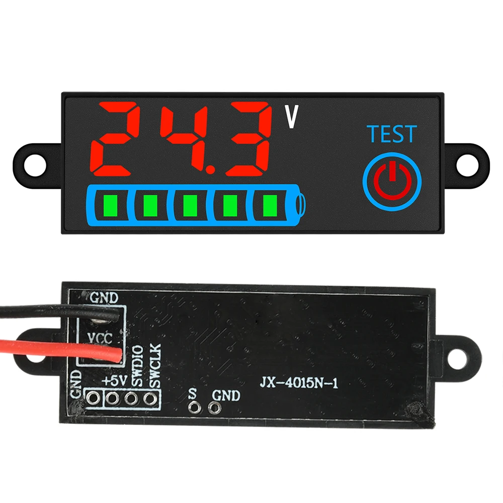 DC 7-55V Batterieladeanzeigeplatine 18650 Li-Ion Lipo Lithium Batterie-Ladezustandsanzeige Tester Kapazitätsmessgerät Detektor – Detail 19
