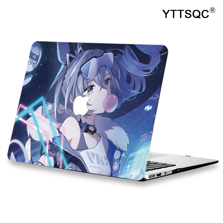 Imagem -02 - Shell Duro do Anime do Lobo de Prata para o Portátil Trilho da Estrela de Honkai Apple Macbook Air 13 15 m2 m1 Pro 13 14 16 Mac Retina A2681 A2337 A2338