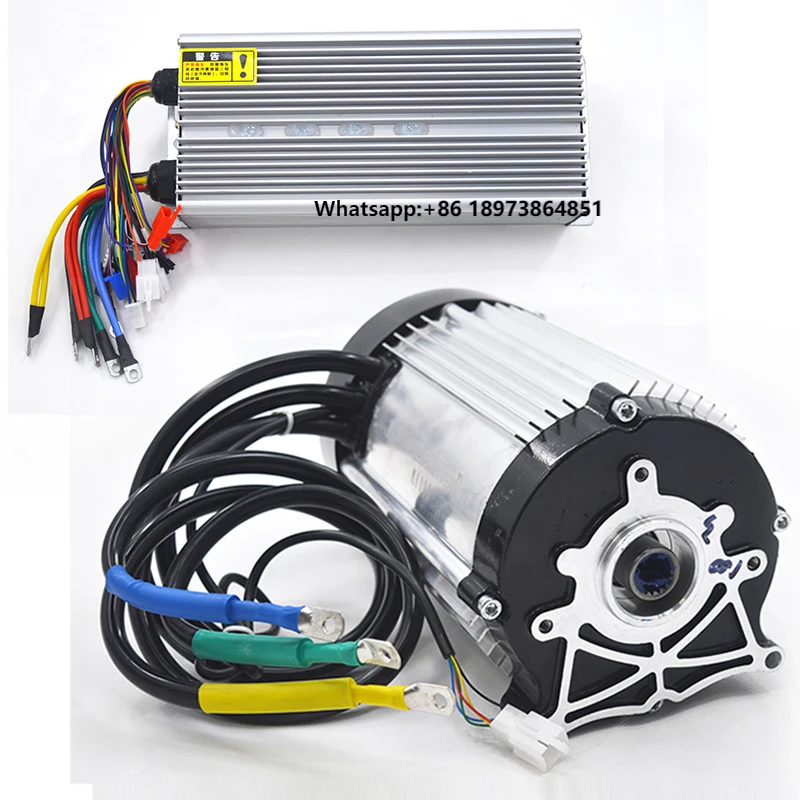 

Wind Chi Electric Tricycle Modification Accessories Motor High-power Internal Spline Motor 72v5000w