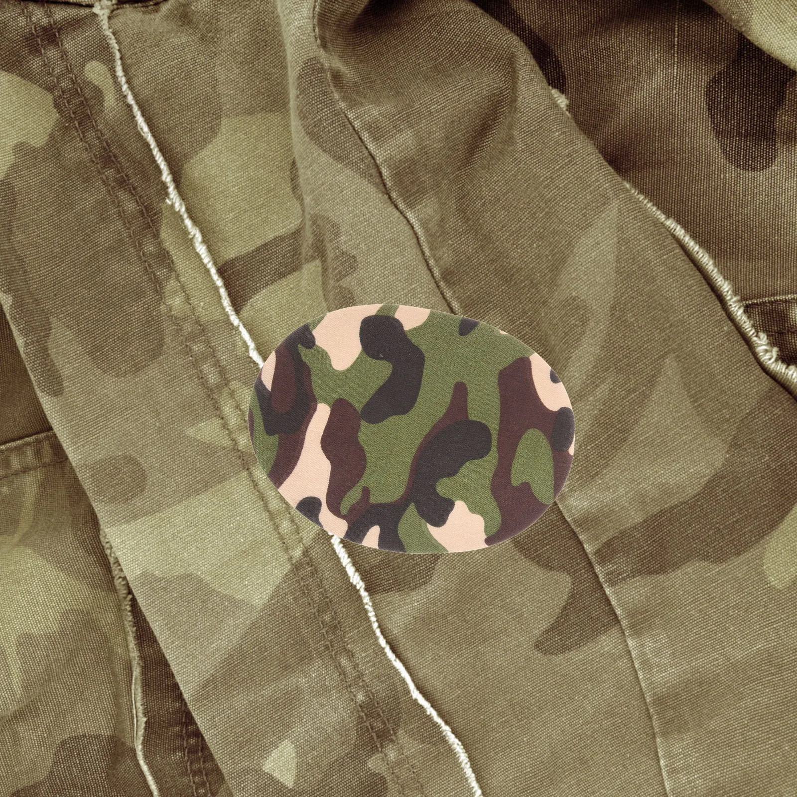 

10Pcs Polyester Cloth Patch Iron on Patches for Garment Repair Camouflage Printing Patches Sewing Crafts Decoration Supplies