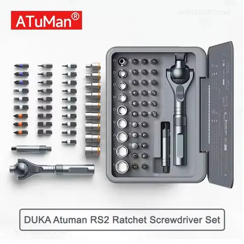 DUKA Atuman Magnetic Ratchet Screwdriver Set 40 in 1 Portable Precision Repair Tool Kit for Home Furniture Computer Bicycle