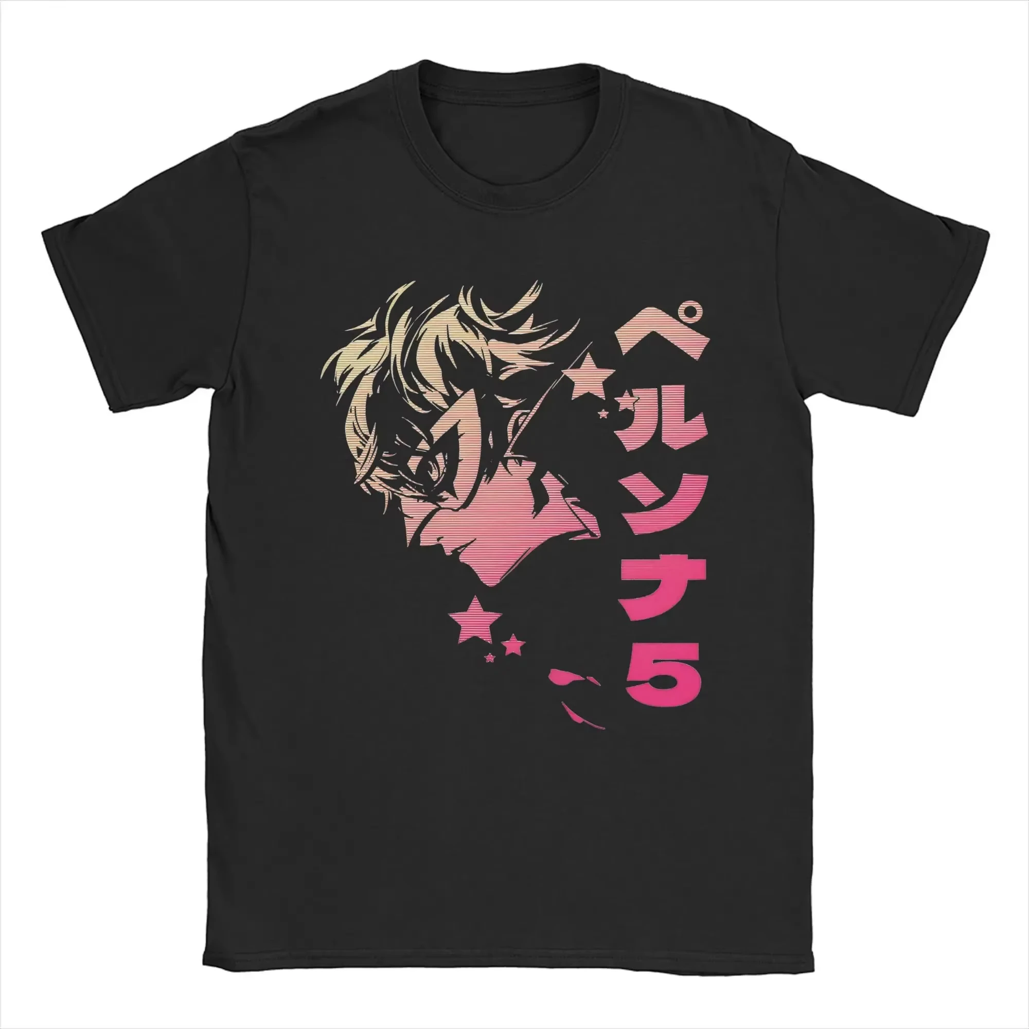 Women Persona Phantom Thieves of Hearts Graphic T‑shirt Unisex Crew Neck Cotton Short Sleeve Streetwear Casual Gift Tops