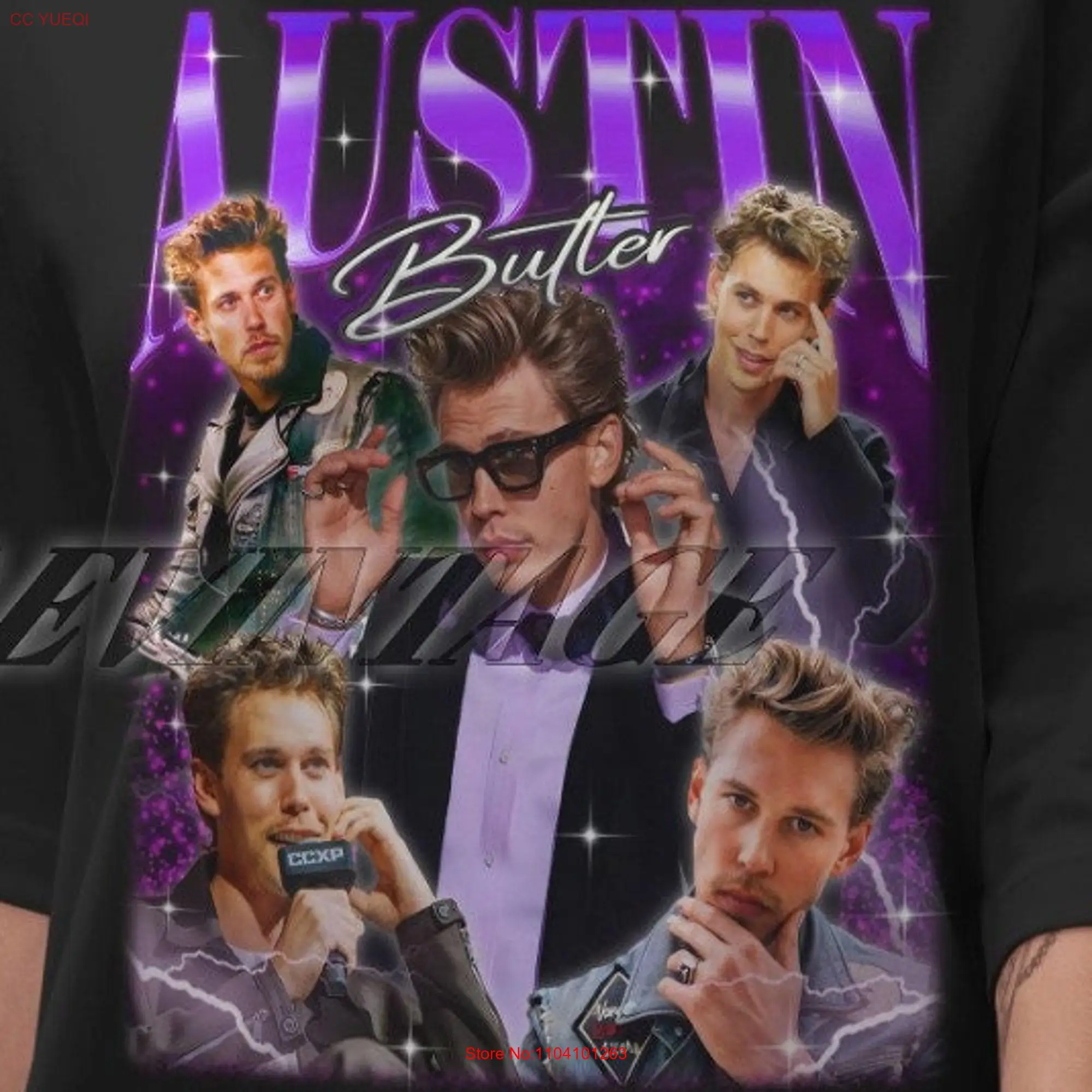 Limited Austin Butler Vintage T Shirt Softstyle Retro 90's Bootleg long or short sleeves