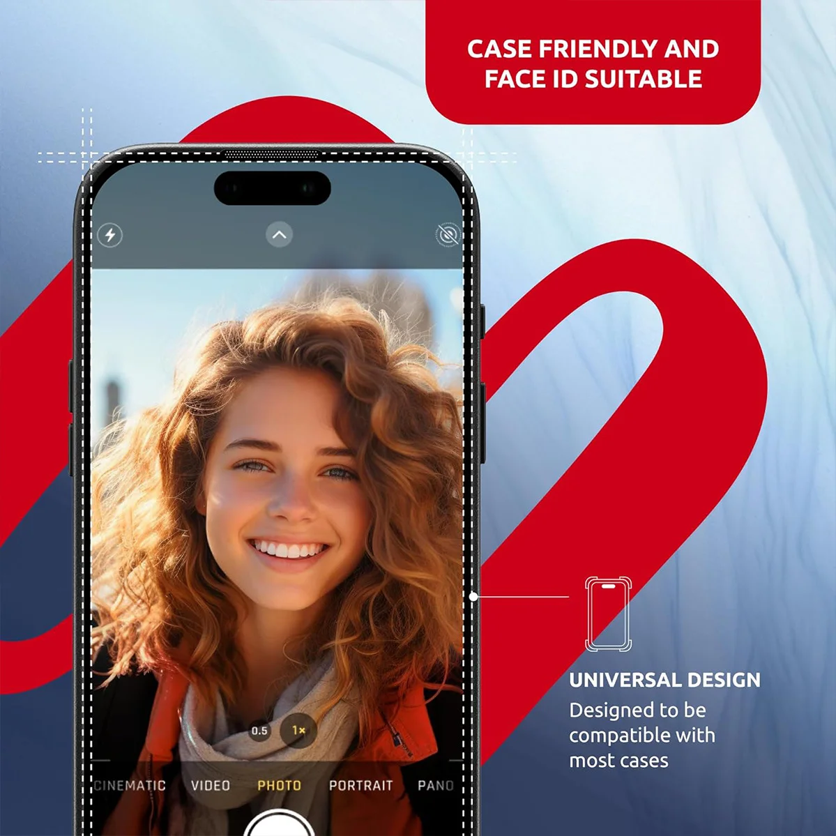 Gehärtetes Glas, 1–5 Stück, für iPhone 18/17/16/15/14/13/12/11 Pro Max, X/XS/XR/14/15/16/17 Plus – hochauflösender Displayschutz für iPhone 18. – Detail 6
