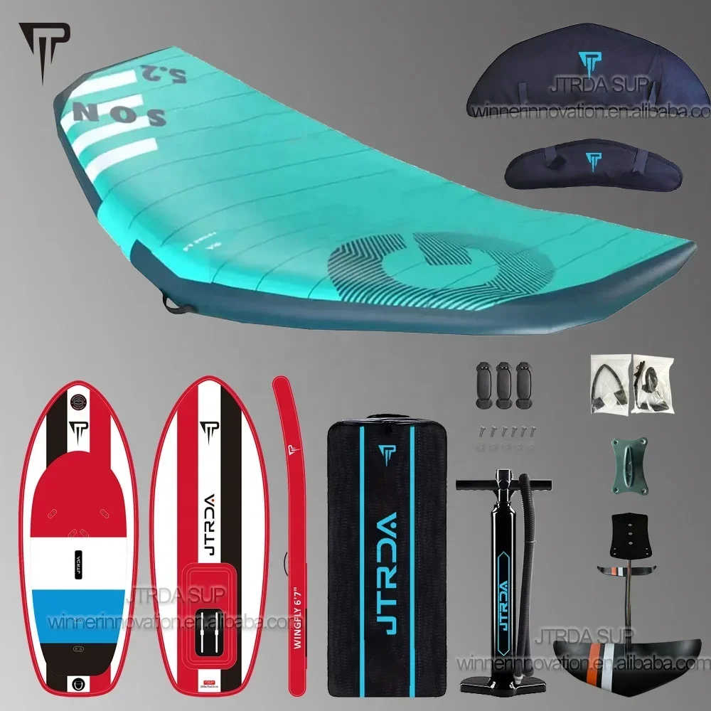 

CHKJ JTRDA 2m Inflatable Wing Foil SUP Board Set Dropshipping wholesale customization Inflatable wingfoil Surf