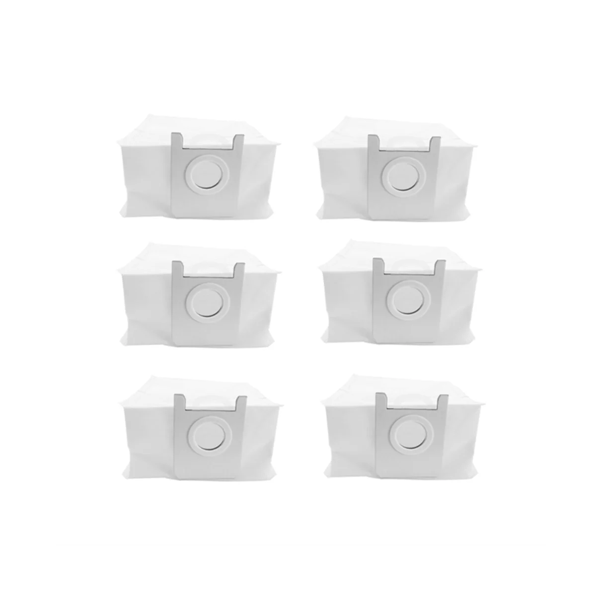 6 Stuks Stofzak Hepa Filter Vervanging Accessoires Voor Xclea H30/H40/Plus Qysdj01 Robot Stofzuiger