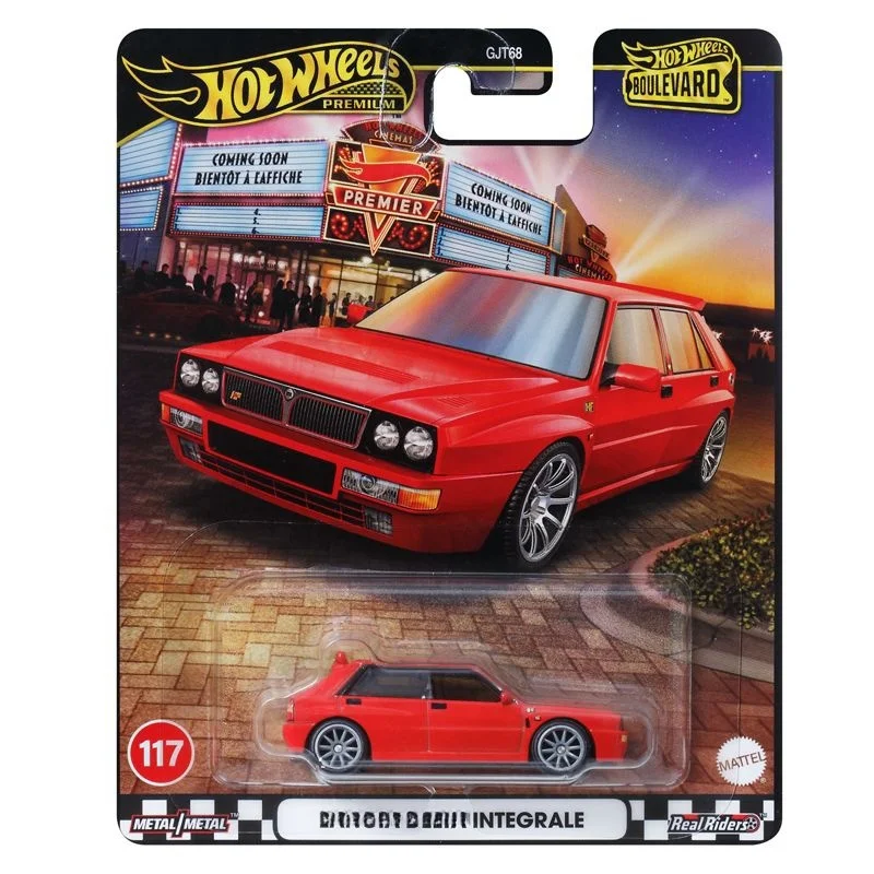 Hot Wheels Boulevard 24 Series Car Model 1/64 Luncia Delta M5 Toyata Land Alfa Romeo Cars Model Boy Collection Toy Decorate Gift