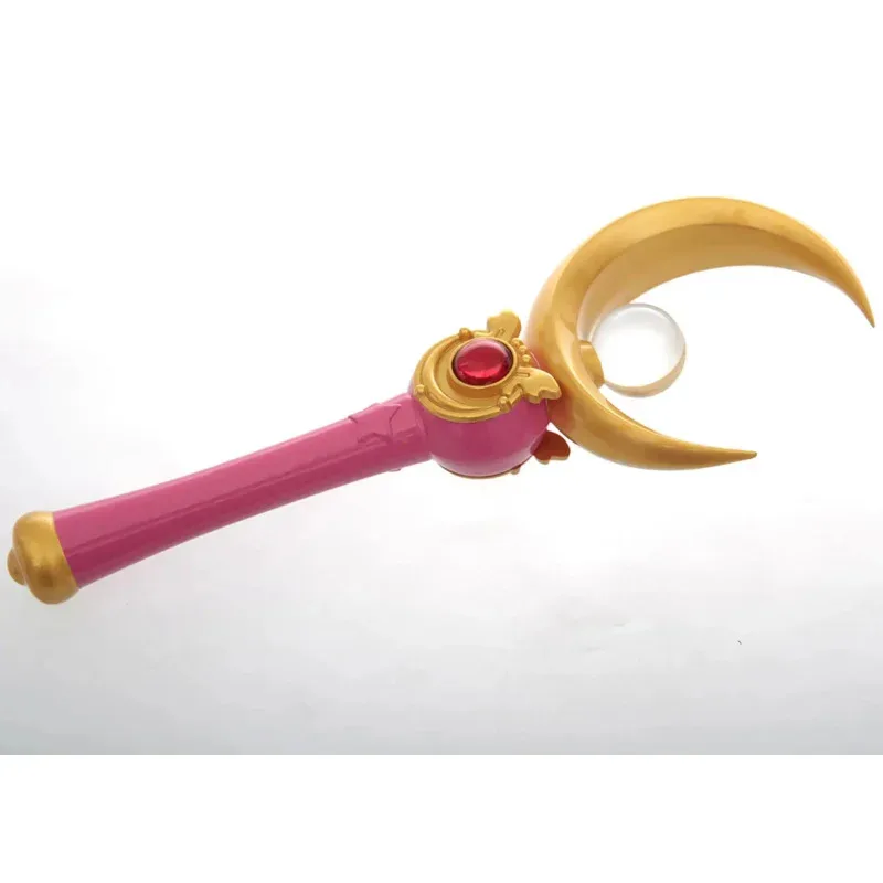 أنيمي كوسبلاي بحار والقمر Usagi Tsukino Moon Stick، إكسسوارات كريستال، زي حفلة الهالوين، كوميدي، للأطفال والكبار