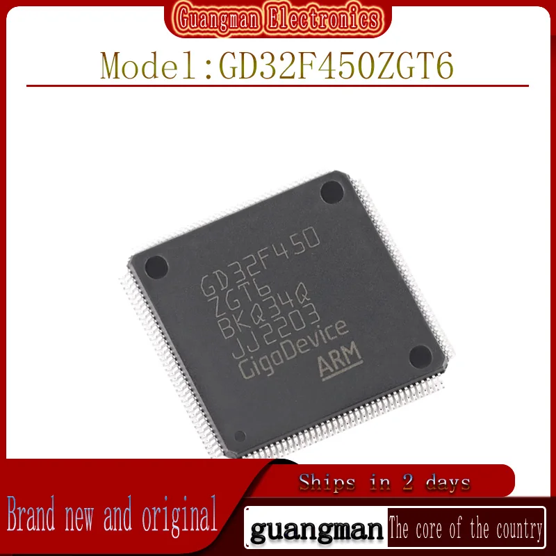 

GD32F450ZGT6 Imported in original packaging LQFP-144 32-bit microcontroller-MC