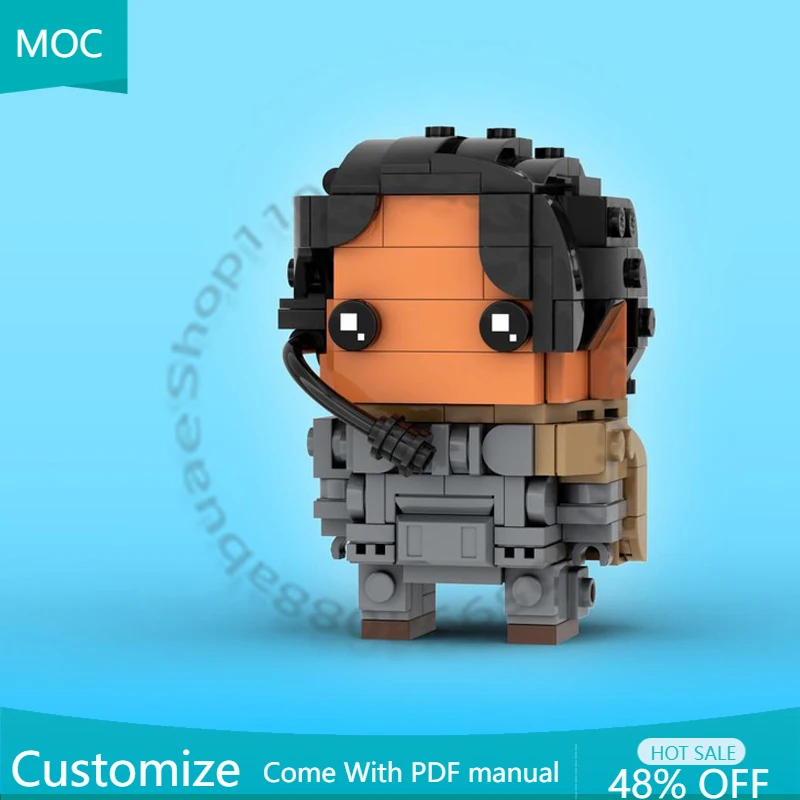 

253 PCS Cube Figure Kynes MOC Customize Modular Building Block Brick Technology Creative Design Simple DIY Boy Toy Birthday Gift