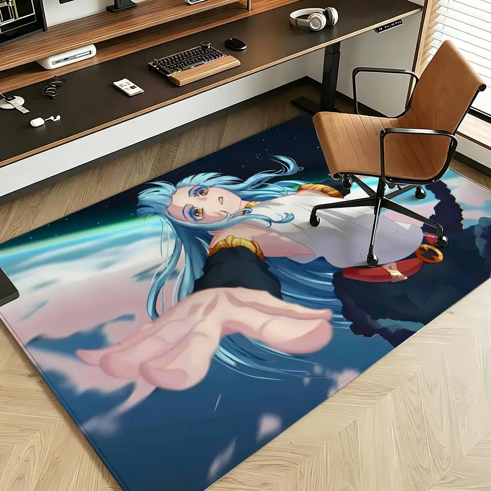 Anime S-Slime Isekai-I Floor Mat Soft Flannel Floor Mat  Suitable for Entryways, Living Rooms, Bedrooms, and Bathrooms