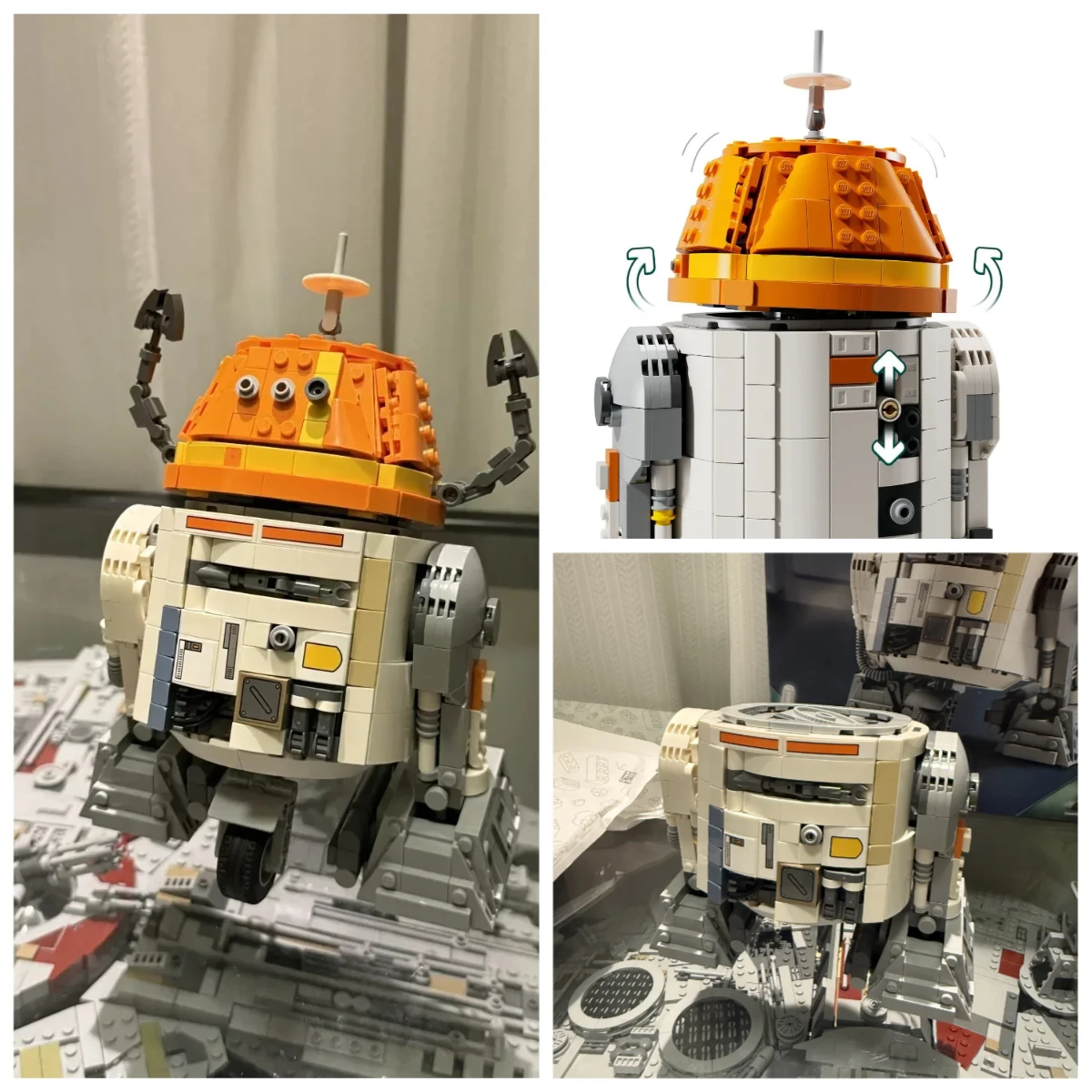 

2025 New Intelligent 75416 Robot Model Building Block Set Creative Assembly Toy Christmas Birthday Gift For Boys Teens or Adults