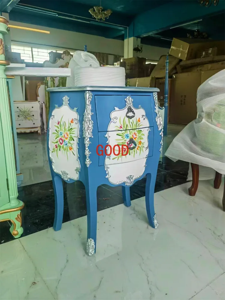 Meuble d'appoint pour salon, table d'appoint, Psych, 2, E27