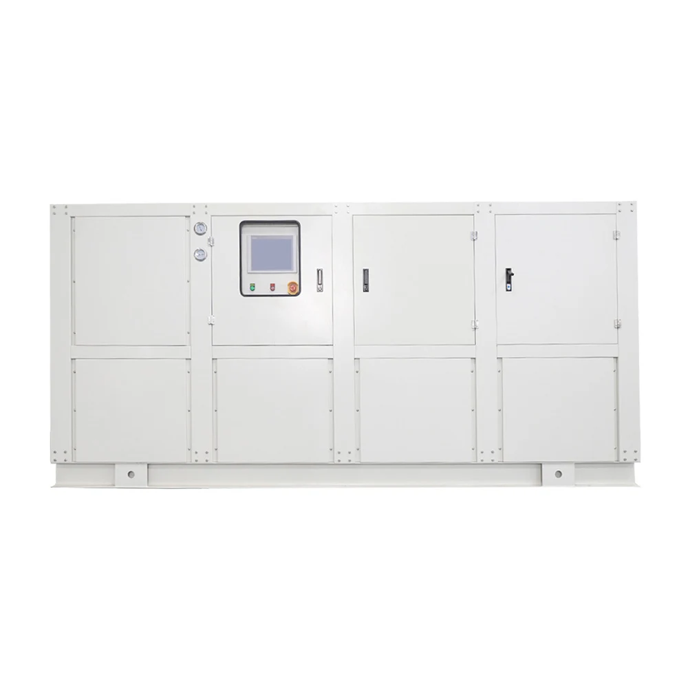 Industrial Condensing Unit Custom Low-Temperature Water-Cooled Screw Chiller Ice Water Circulation Refrigeration Unit