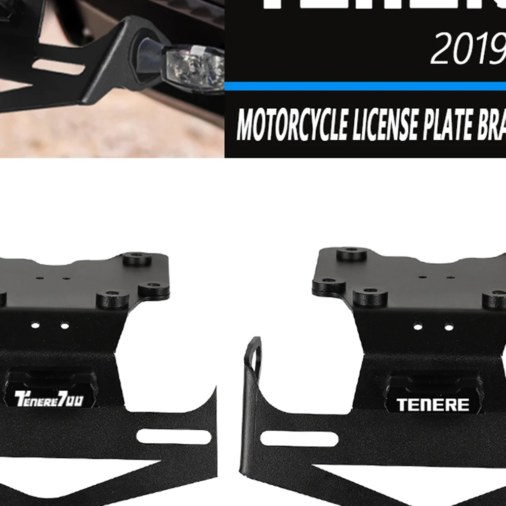 

Tenere700 2025 2026 Rear License Plate Holder Bracket Light Tail Tidy Fender For Yamaha Tenere 700 XT700Z Tenere700 2019~2024