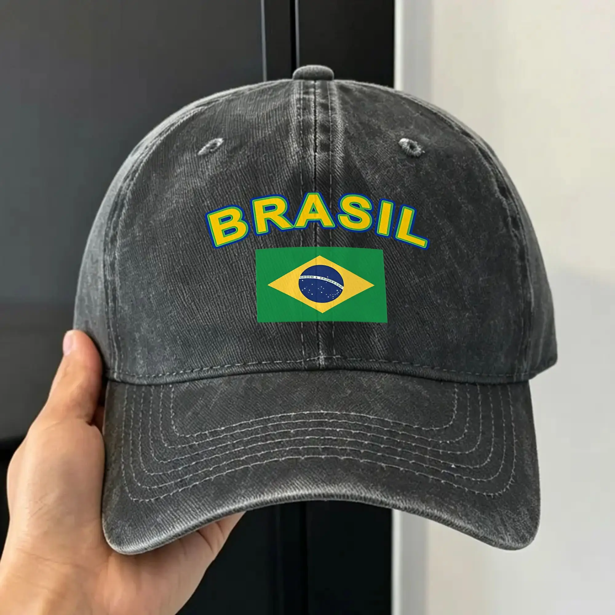 Brasil Sun Baseball Cap  Couple Women Print Trucker Hat Summer Trendy Kpop Rock High Quality Baseball Caps