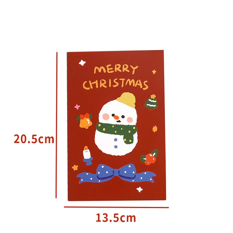 Creative Christmas A5 Pocket Notebook Cartoon Mini Notepad Fashion Students Writing Notepads Office Supplies Kids Prizes Gifts